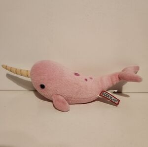 12” Pink Douglas Narwhal Plush Stuffed Animal